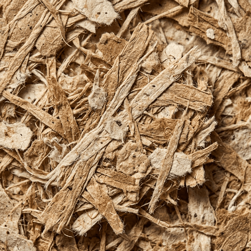 Macro fibra reciclada · 28× aumento